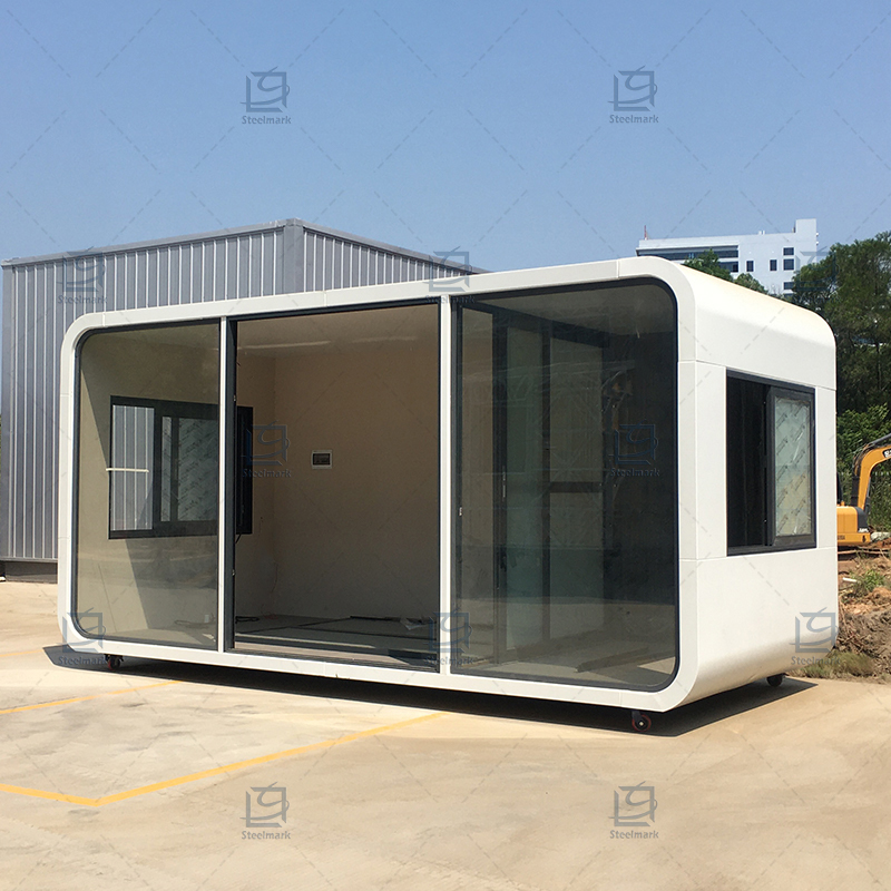 Apple Pods Modular Prefabricated Commercial Outdoor Eco-houses Beachfront Villas for Sale Capsule Houses Commercial Space