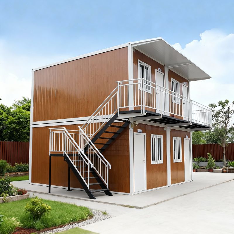 Stackable Container House Modular Prefab Home for Multi-Story Building Project