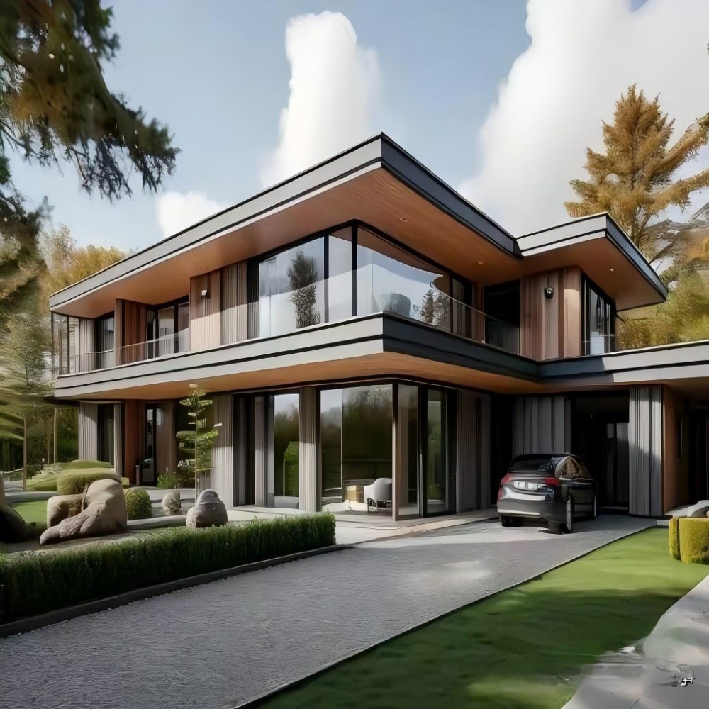 Factory Modular Villa Fast Construction Prefab Homes Modern Multi-Story Apartment Steel Structure Building Prefabricated House