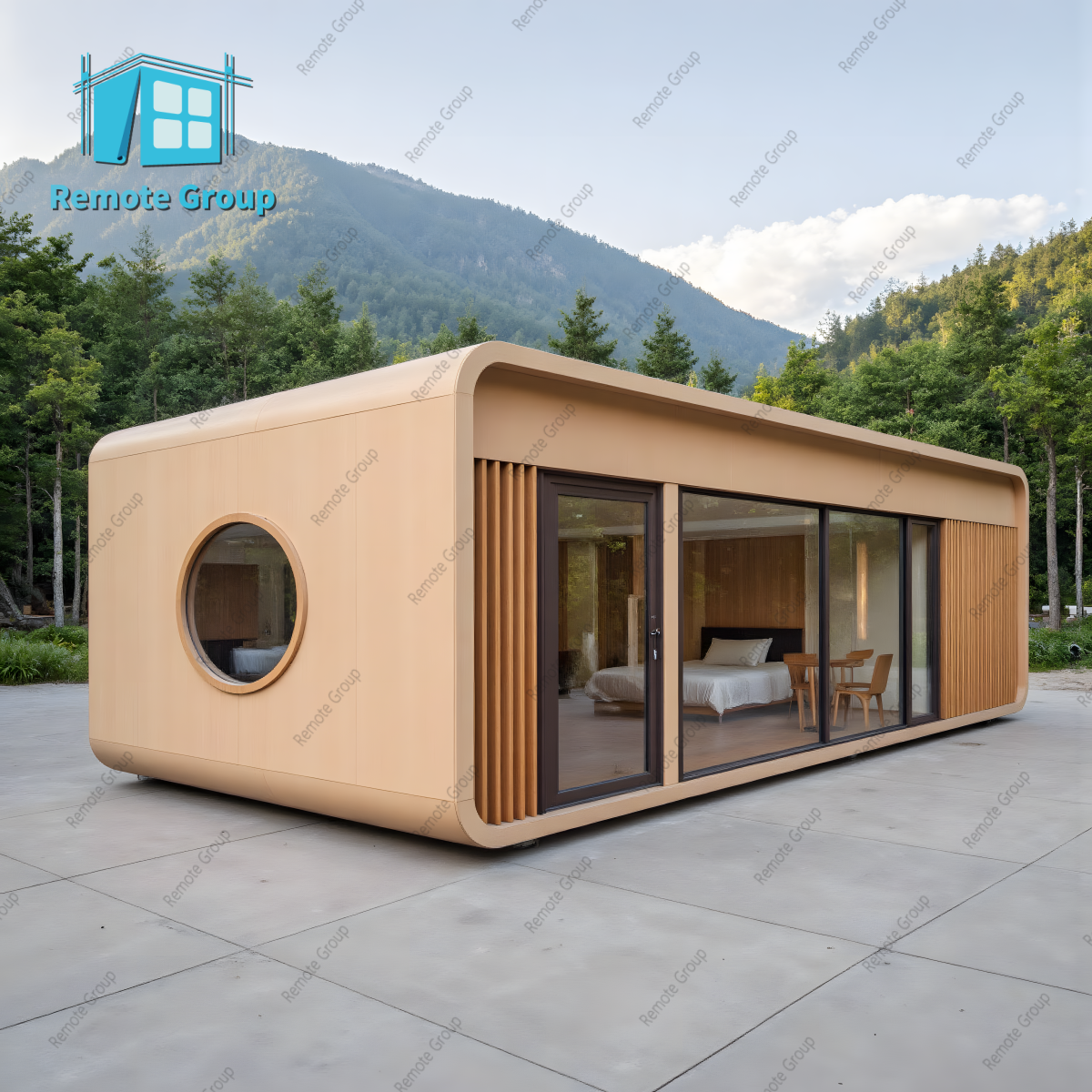 2025 China Factory Hot Sale Luxury Capsule Tiny House with Smart Home System
