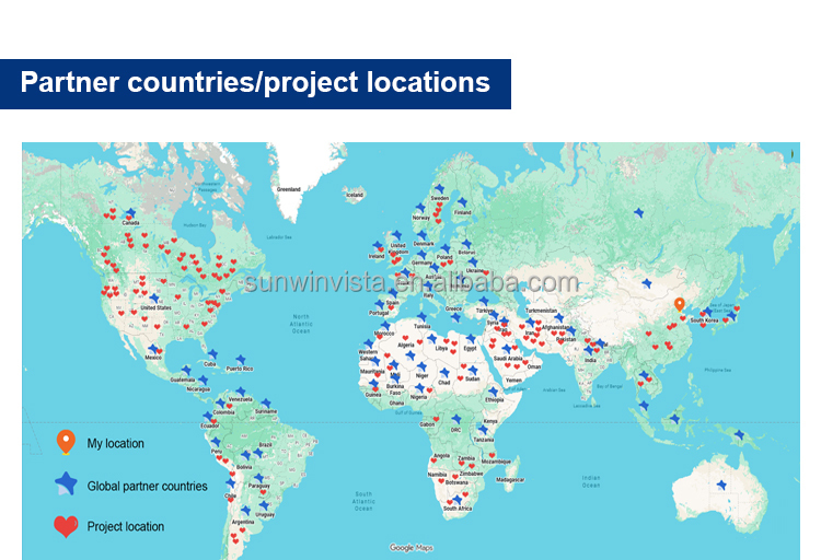 Global Engineering Projects Map