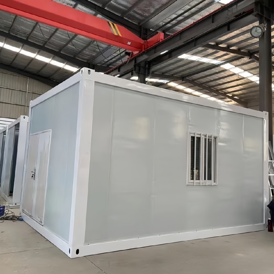 20ft Prefabricated Container Van House Custom Steel Farmhouse Design Multi-story Capable Sale Philippines Dubai Europe Container