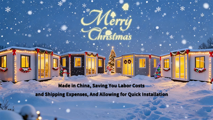 Prefab Expandable Urban Apartment Custom 20FT 40FT Container House 2-4 Bedroom Modular Mobile Home