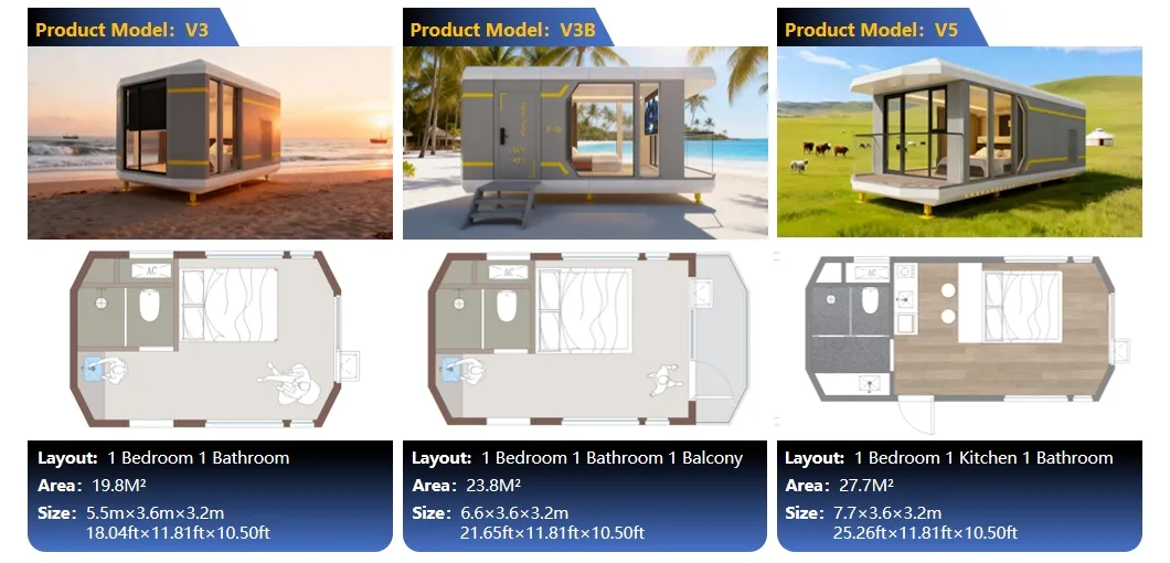 Capsule House Floor Plan A