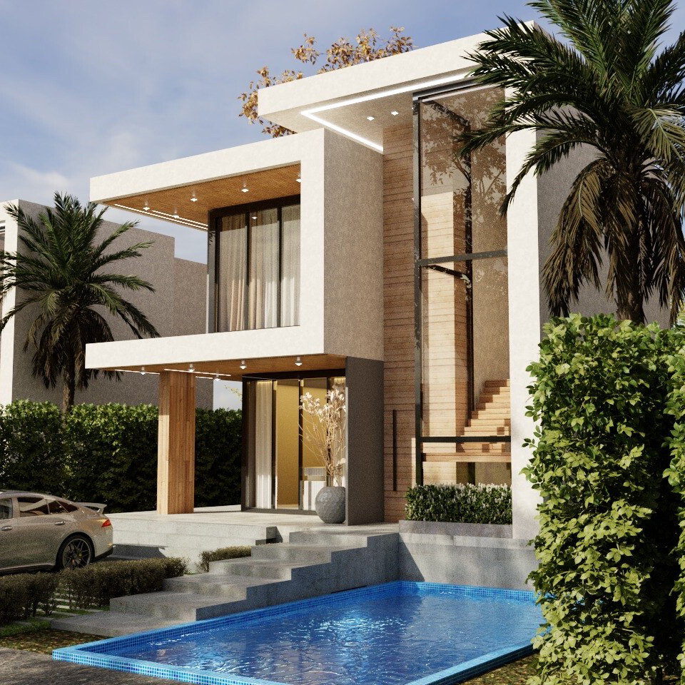 Ready Made Villa Prefabricated Luxury House Modern Luxury Villas Prefab Tiny Homes Light Steel Villa Houses 5 Bedroom