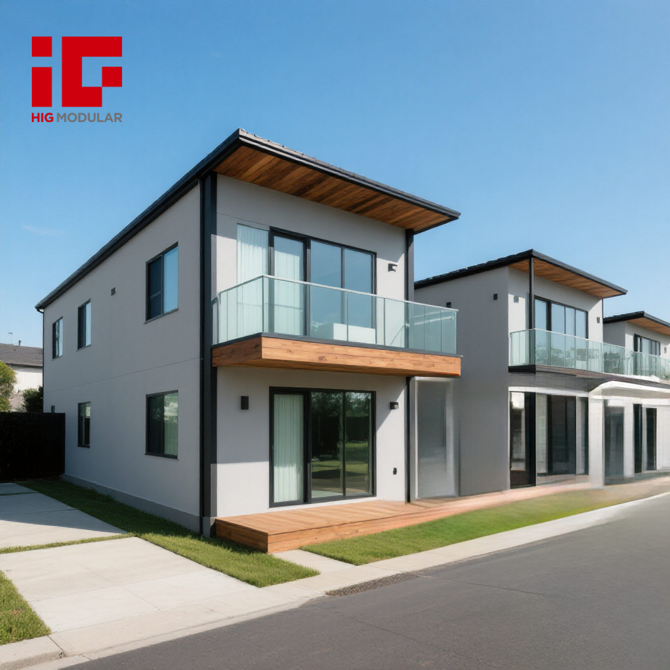 Prefabricated Factory Price Luxury Prefab House Living Modular Tiny Home Modern Light Steel Structure Frame Villa Resort Hotel
