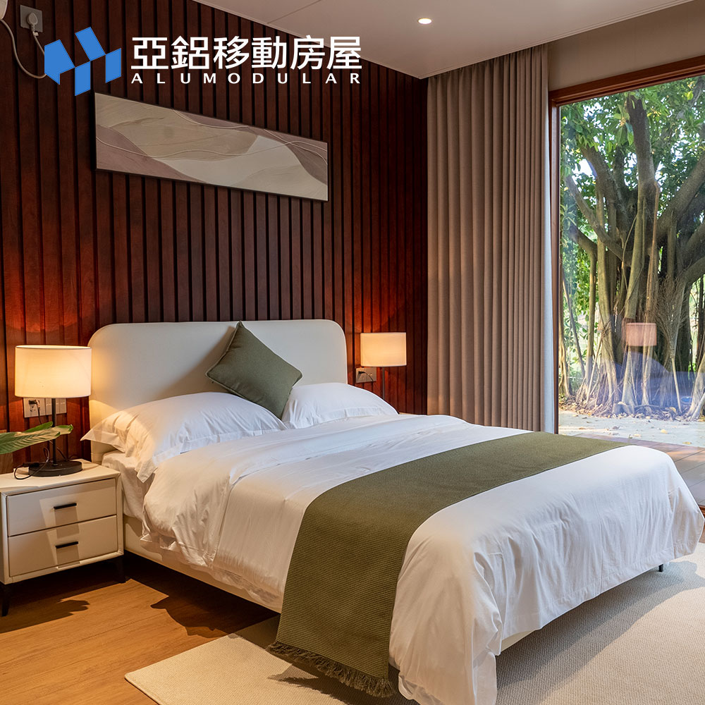 Multi Module Luxury Modular Villa 3 Bedroom Prefabricated House with Terraces for Resort and Family Living