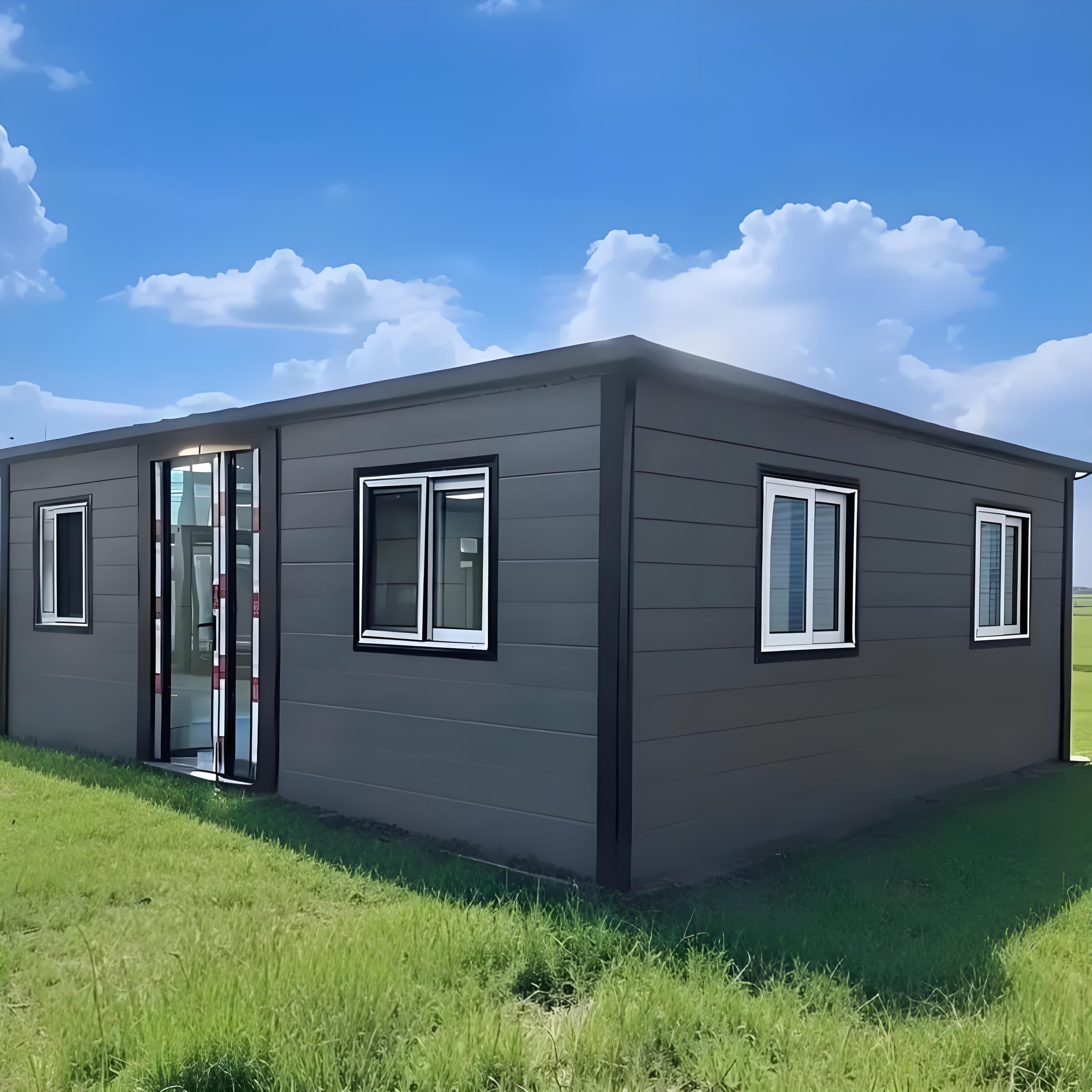 High Quality Finish Steel Luxury Prefab Modular Building for Premium Residential Use Expandable Container House Villa Dining