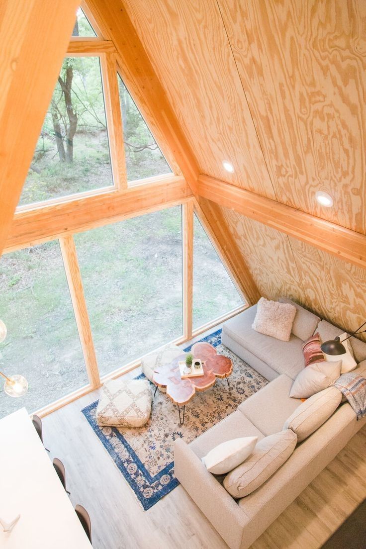 Luxury 2 Bedroom Prefab House Triangle House Prefabricated Wooden House