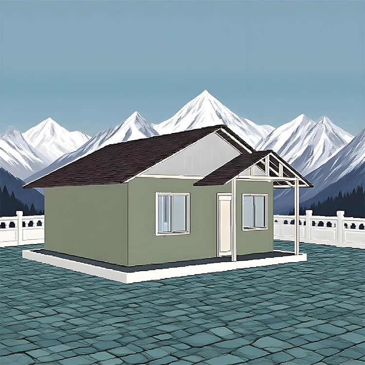 High Quality Tiny Luxury Modern Prefabricated House Eco-Friendly Solar Powered Waterproof Features Bedroom Living Room Bathroom