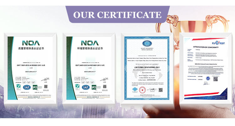 Certifications