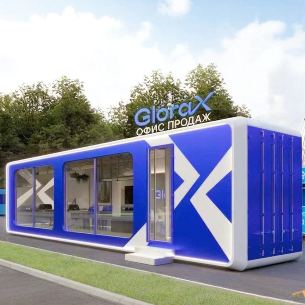 Low Price Luxury Customized Modular Design Outdoor Hotel Prefab House Comfortable Living and Working Movable Apple Cabin
