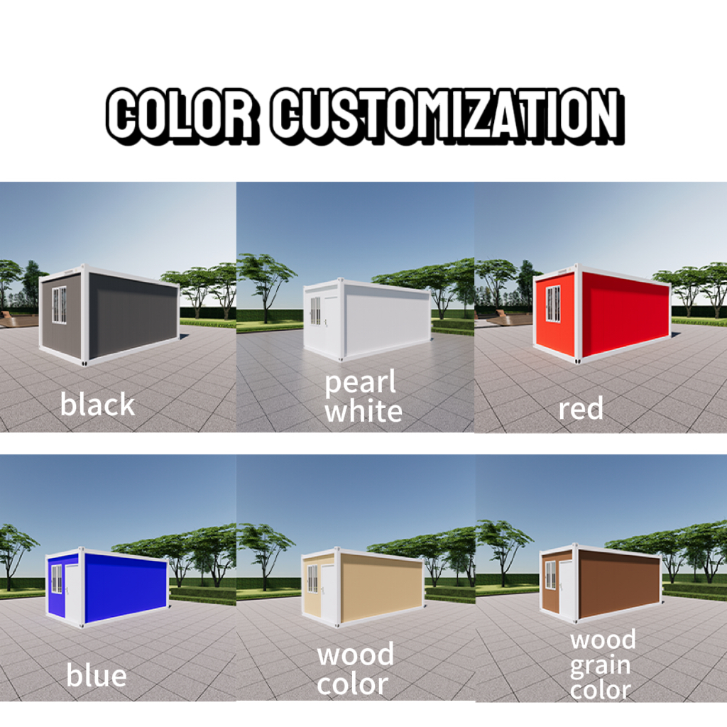 High Cost Performance Prefabricated Houses Modified Coffee Restaurant Cafe Turnkey Container Home Shop Container House