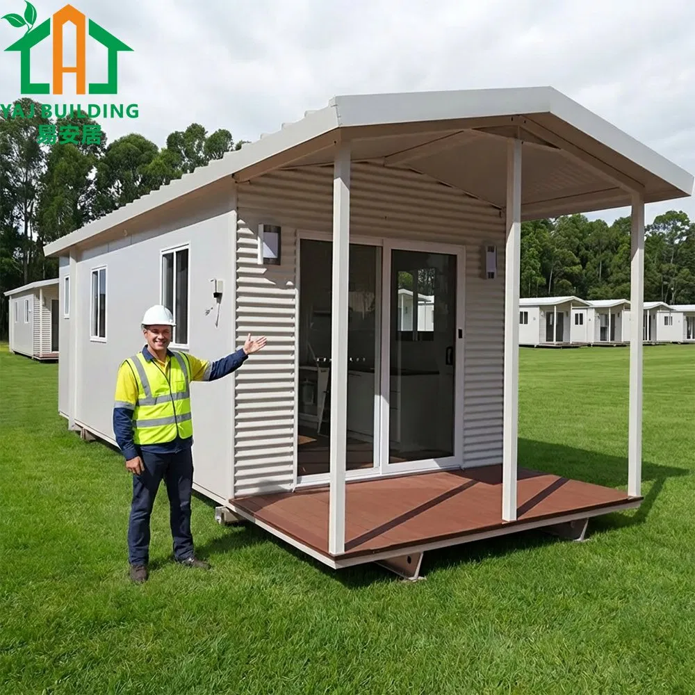20FT New Luxury Modern Prefab Modular Mobile Living Portable House Factory Price Movable Tiny Prefabricated Shipping Container Home