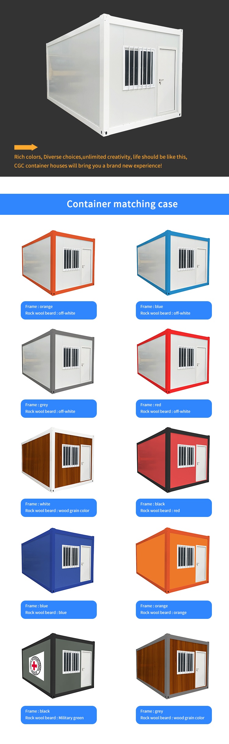 Prefab Detachable Container House Exterior