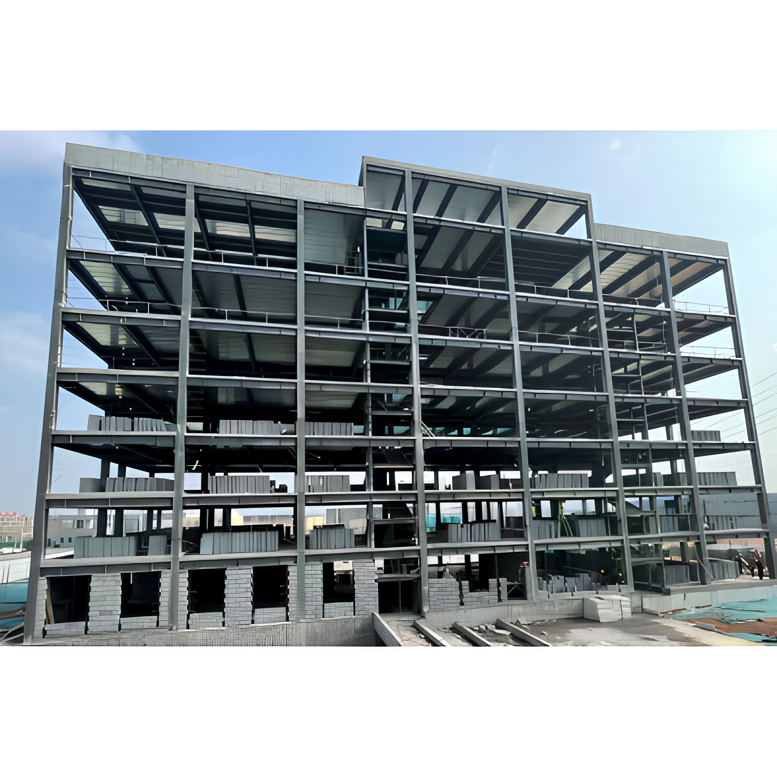 High Rise Luxury Hotel Building Modern Steel Structure Design Light Metal Prefabricated Modular Apartment JIEKE Brand