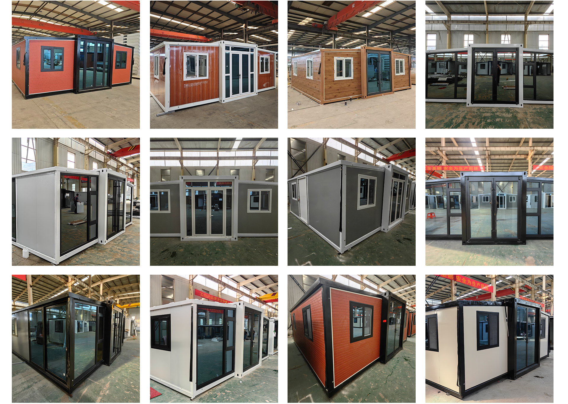 Custom Exterior and Interior Styles for Prefab Villa