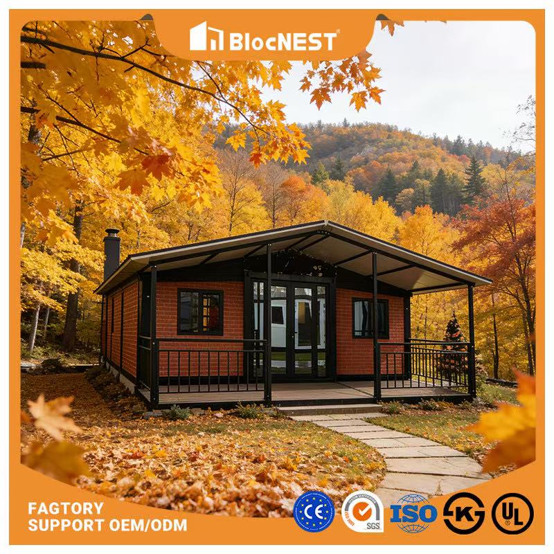 Factory Price 40ft 30ft Folding Prefabricated Expandable Tiny Hotel Bungalow House with Bathroom Kitchen for Villa/Residence