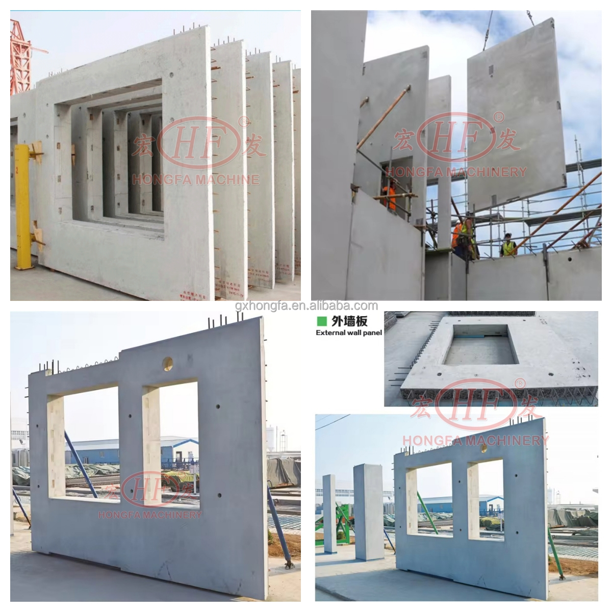 Concrete Modular Home Manufacture Precast Concrete House Construction Prefabricated Concrete Cement Building Making Machinery