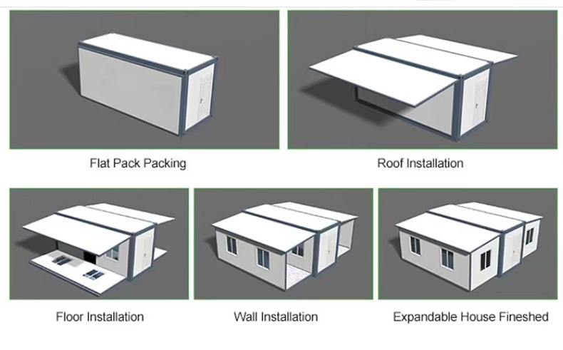 Prefab Container House Interior Structure