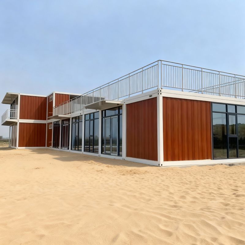 Stackable Container House Modular Prefab Home for Multi-Story Building Project
