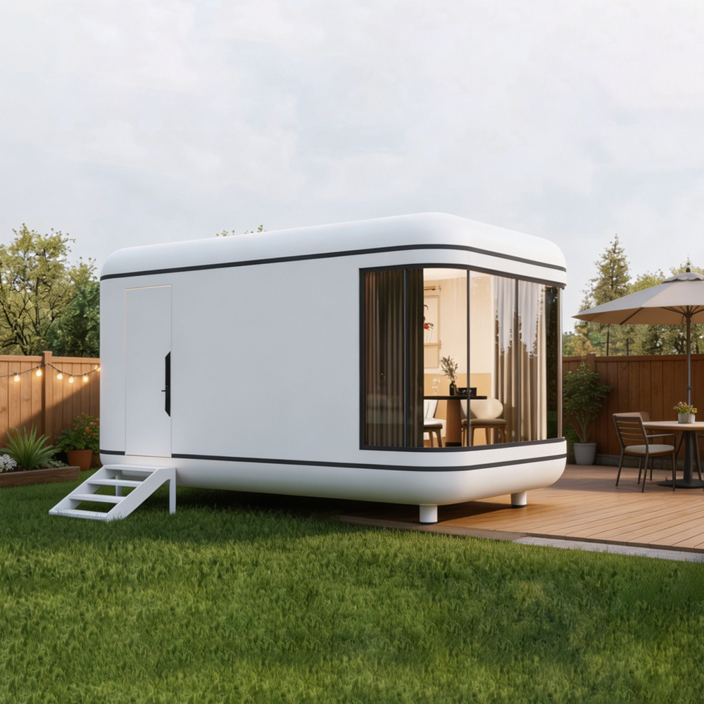 Work Pod Modular Cabin Insulated Waterproof Fireproof Soundproof High Quality New Easy Install for Backyard Office Vacation Home