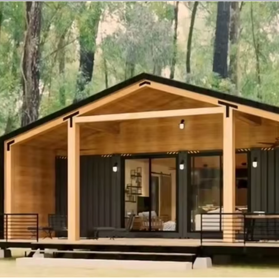 40ft Malaysia Prefab House Bungalow House Steel Mobile Folding Prefab Portable Luxury Modular Container House