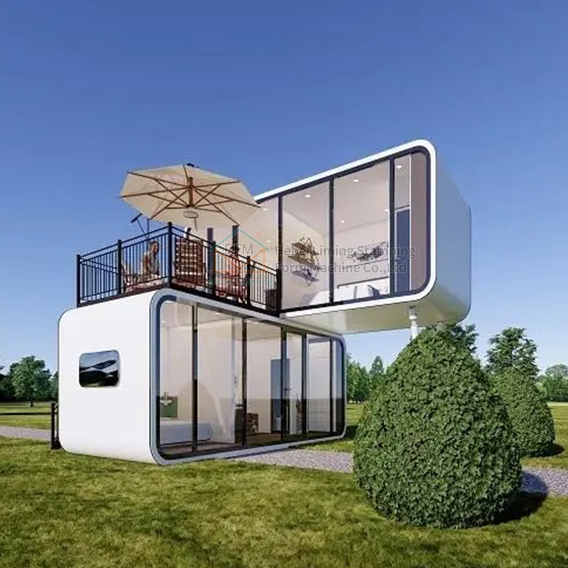 Hot Sale Luxury 20ft 30ft 40ft Home Office Hotel Room Villa Modular Prefabricated Prefab Apple Cabin Container House