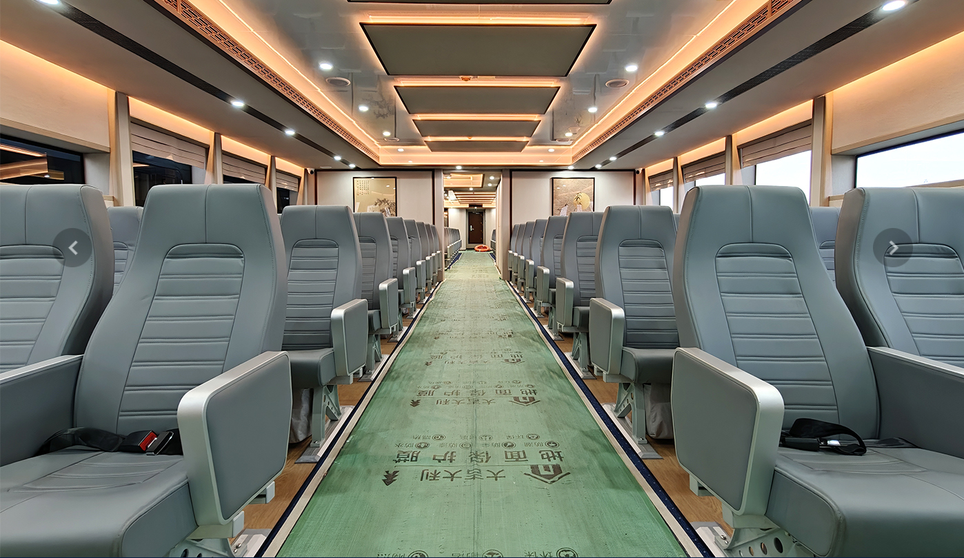 Grandsea 41m Aluminum Three Decker Luxury Yacht Cruiser Boat Luxury Cabin Yacht For Sale