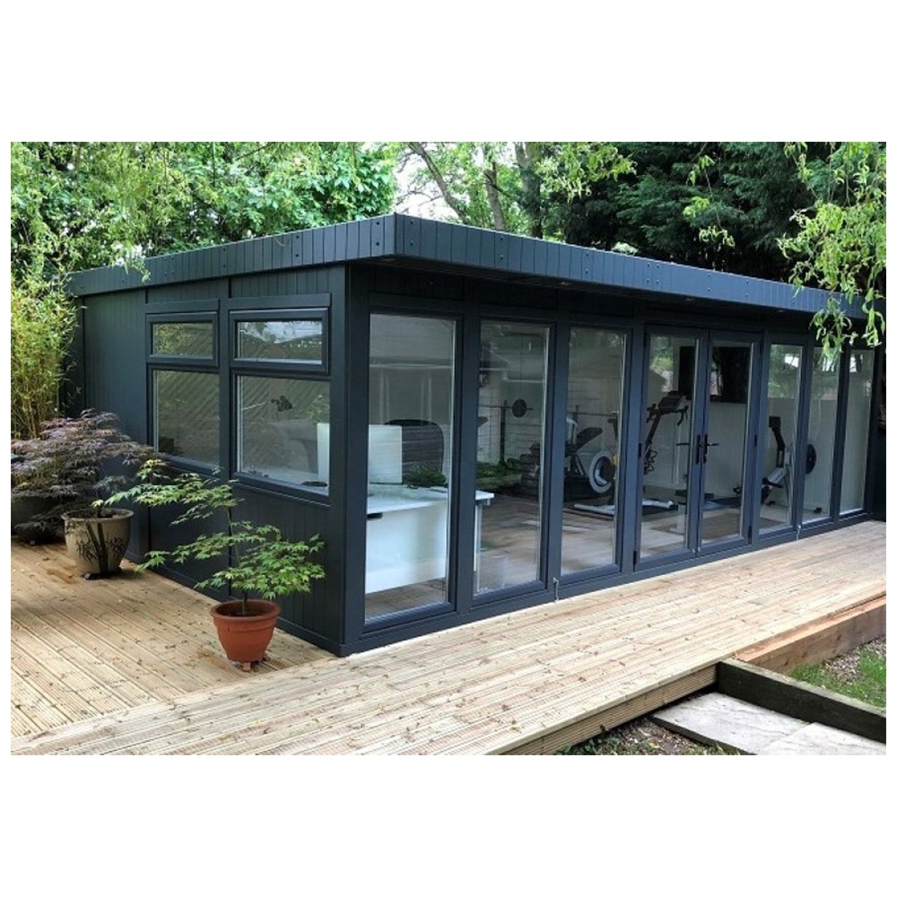 Modern Luxury Prefabricated Building Backyard Outdoor Garden Gym Room Studio Office Shed House