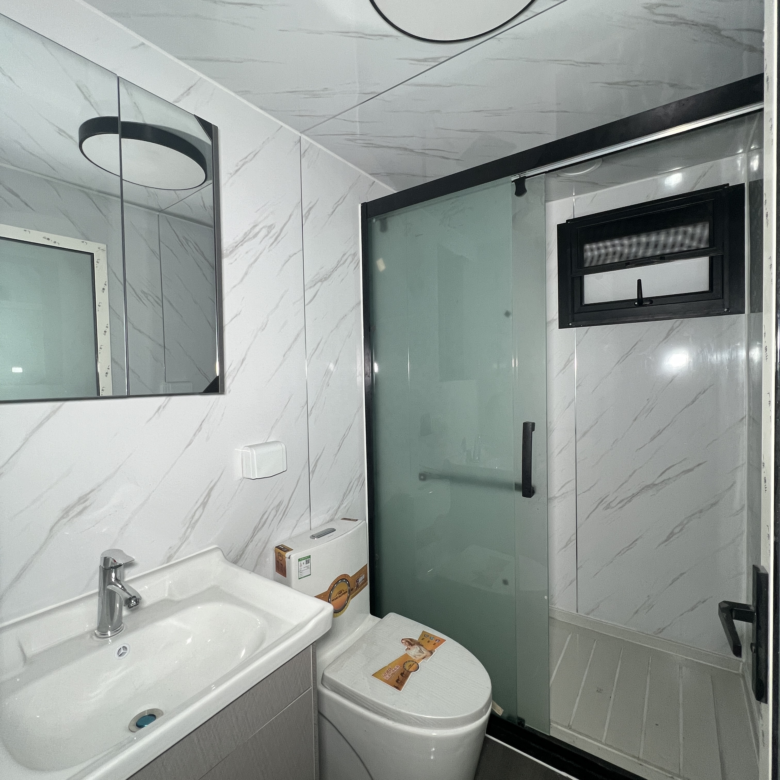 Modern Luxury Expandable Container House Glass Modular Cabin Prefab 2 3 Bedroom Mobile Home Portable Prefabricated Villa