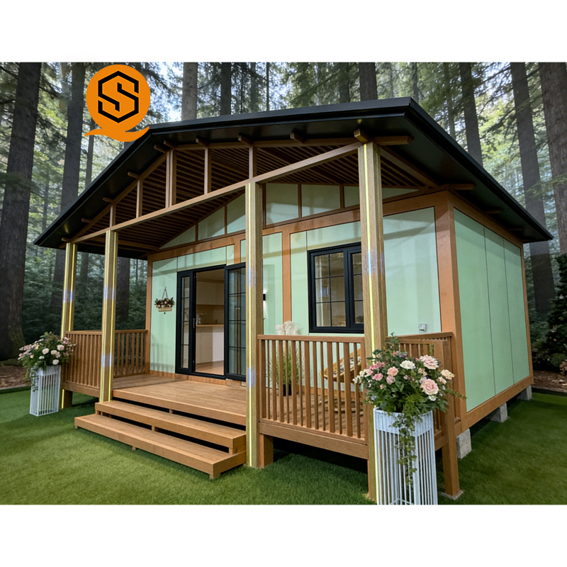 Modular Light Steel Container Villas Luxury Resort Residences Prefabricated Homes Custom Solutions for Coastal Regions