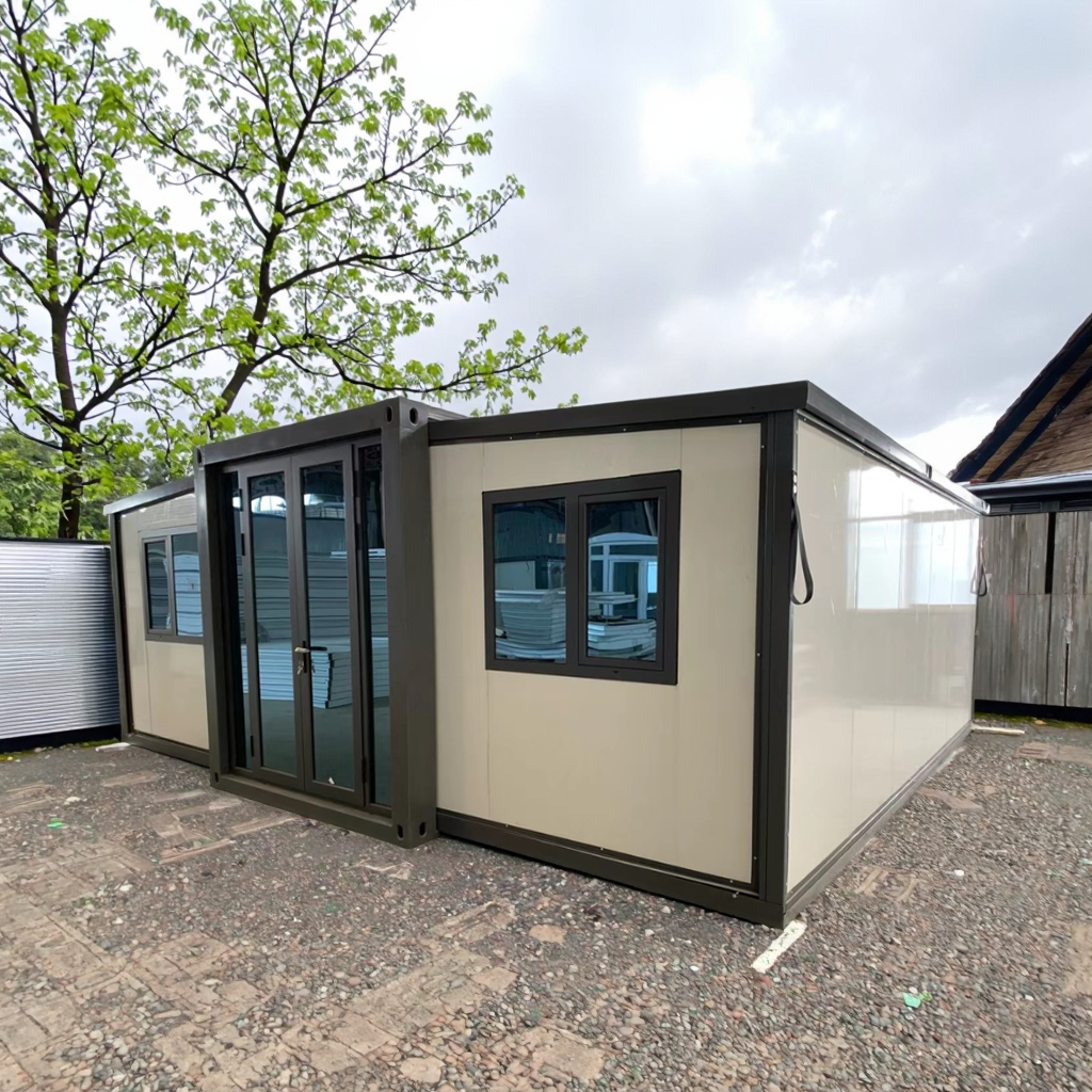 Fireproof 20ft Double Wing House Flat Double Wing House Foldable Multi-Purpose Two Story Villa House For Hotel