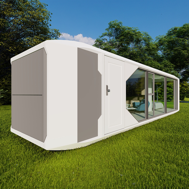 Modular Smart Tiny Capsule Space House with High Mobility and Smart Home System
