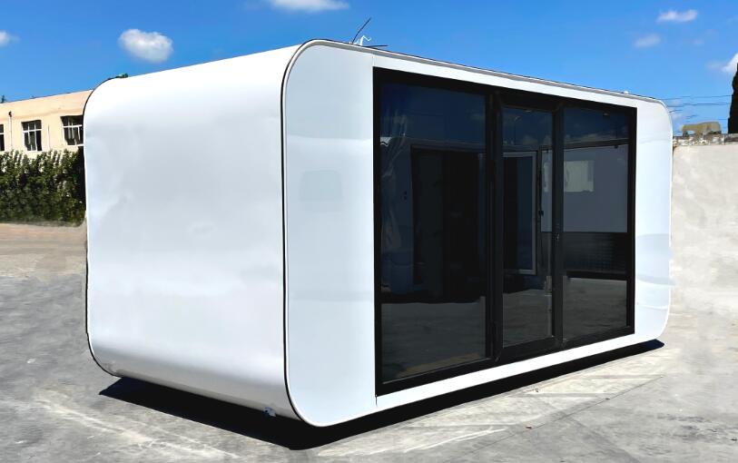 Suihe 5M Popular Cabin Luxury Soundproof High-End Mobile apple Pod Cabin Capsule Container House Hangfa apple Warehouse