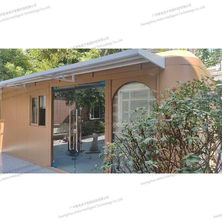 Minimalist Living Pod Smart Camping Mobile Homes House Eco-friendly Mobile Home Prefab Camping Home Detachable Container Pod