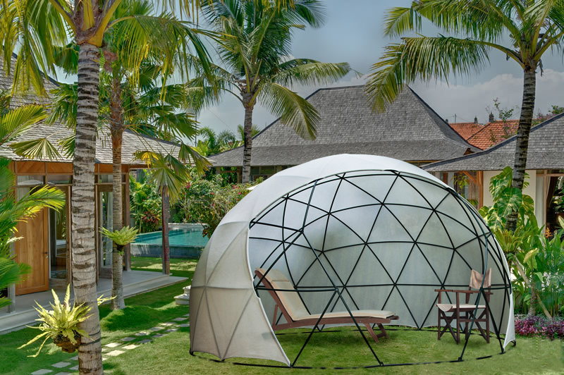 Garden Greenhouse Dome View 2