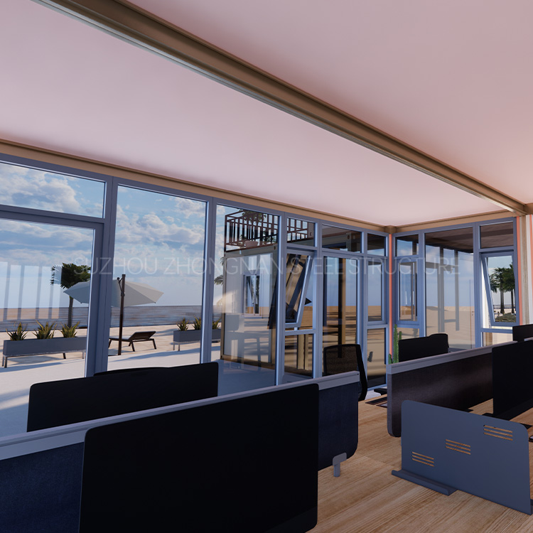 Customized High Quality Modular Villas/Hotel/Coffee House Containers Homes Buildings for Poland
