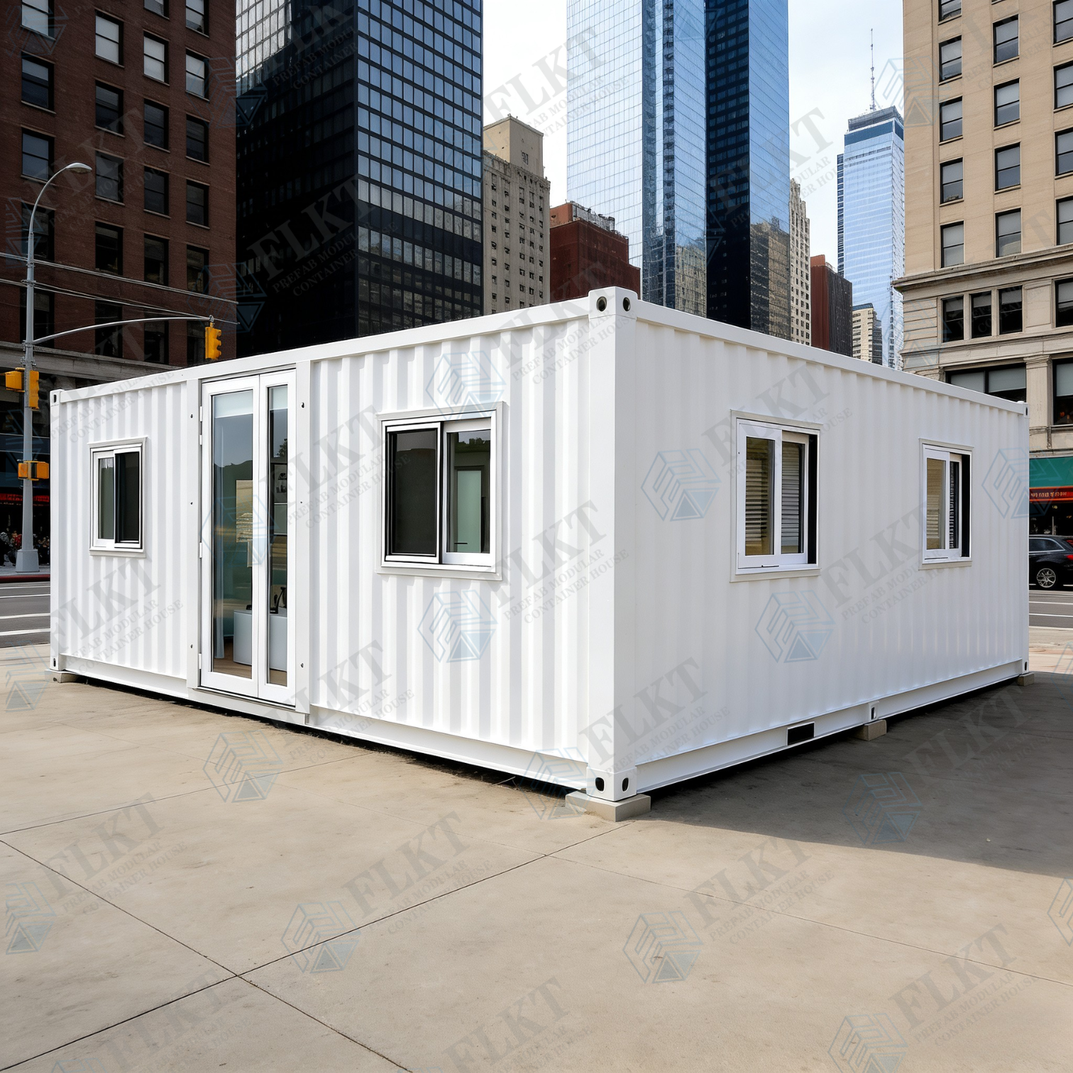 FLKT Modern Design Luxury Expandable Container House Fireproof Weatherproof Eco-Friendly Modular Prefabricated Tiny Bedroom