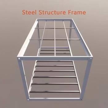 Luxury Double-Story Quick-Install Prefab Container House With External Staircase For Shops, Dormitories, Offices And Villas