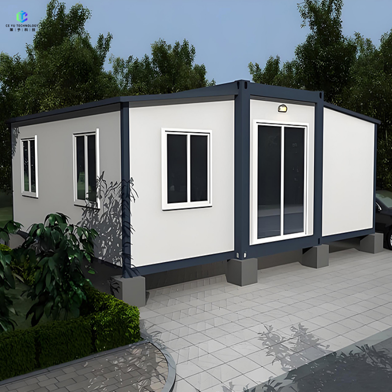 Double Wing Expandable House Modern Modular Living Space Smart Design Portable Cabin Flexible Layout Stylish Housing Solution
