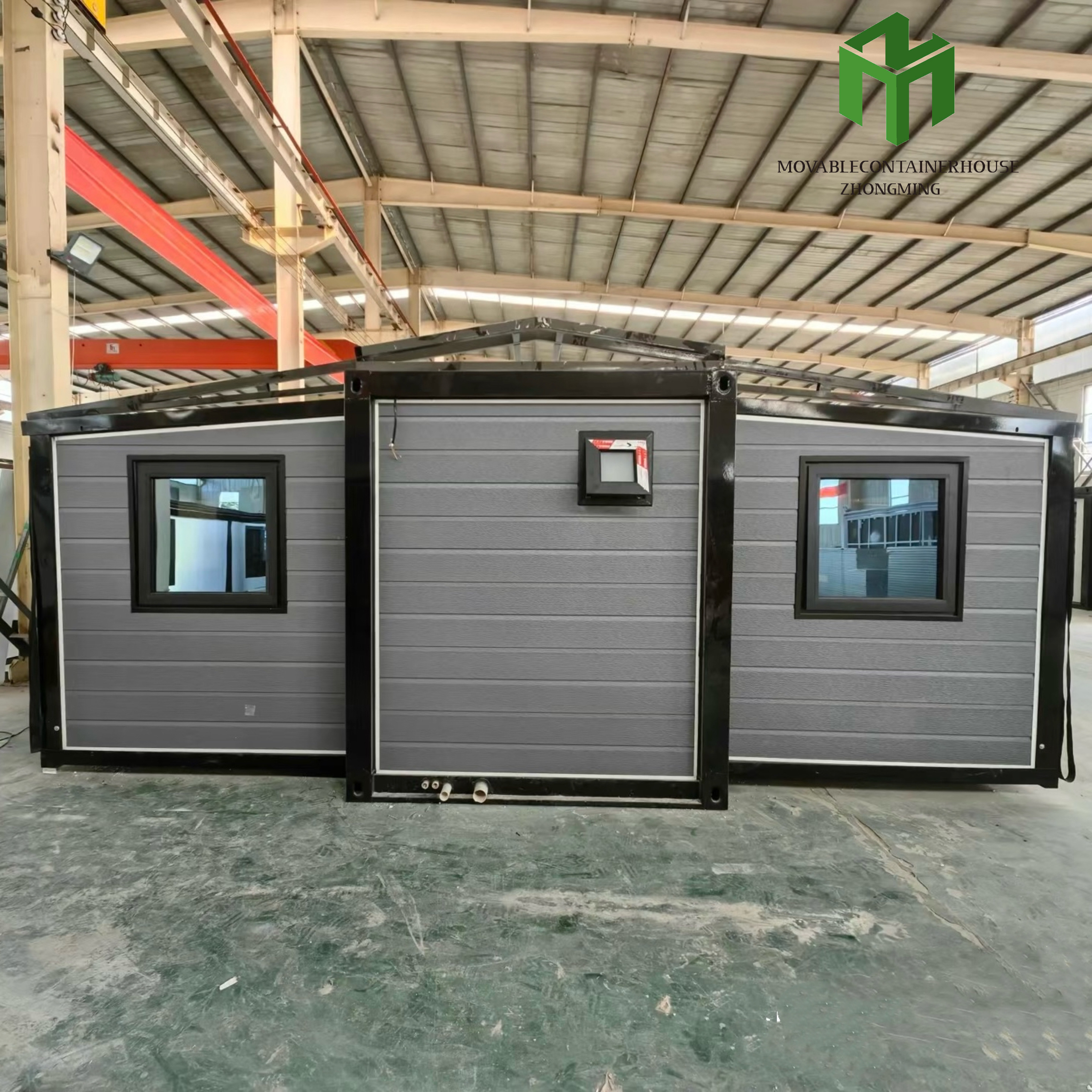 20ft 40ft Waterproof Steel Contemporary Prefabricated Luxury Foldable 2 Bedroom Expandable Villa Container House