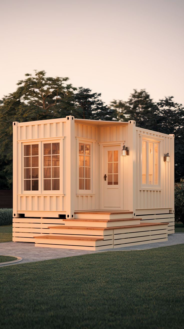 Mobile Prefab Capsule House Off Grid Tiny Home With Solar Ready For RV Park Glamping