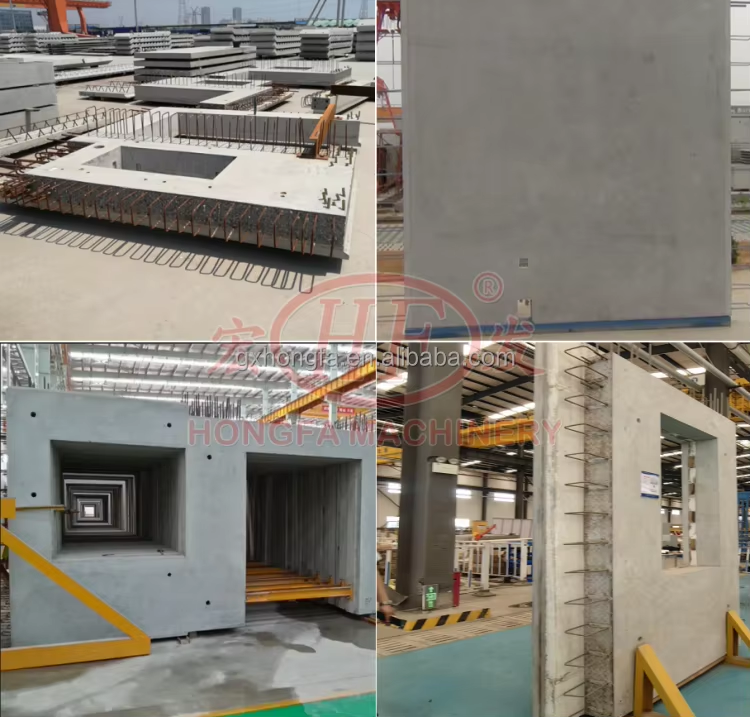 Concrete Modular Home Manufacture Precast Concrete House Construction Prefabricated Concrete Cement Building Making Machinery