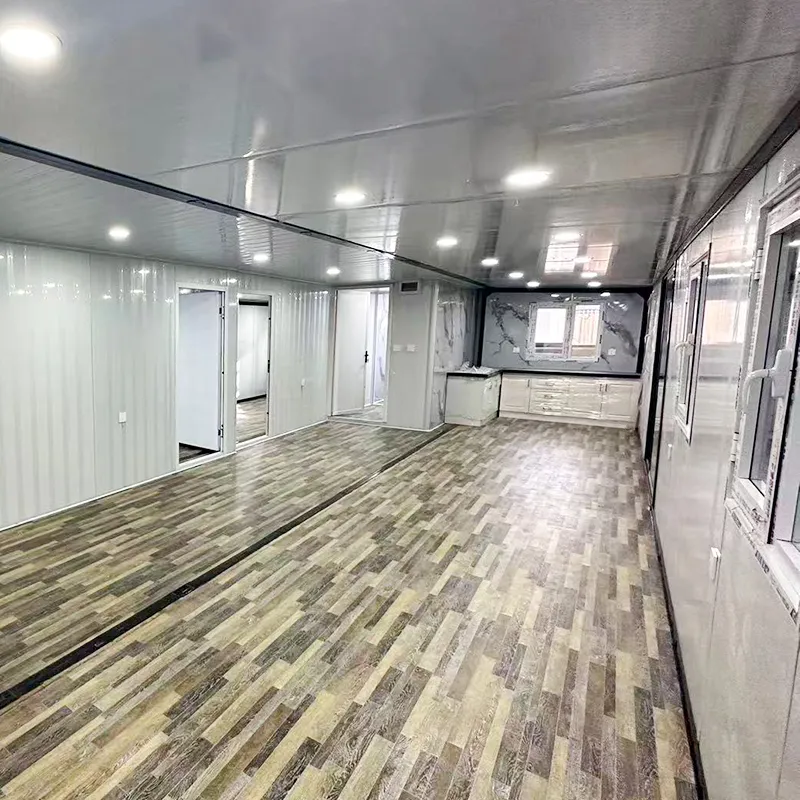 Inner view of high quality portable container house