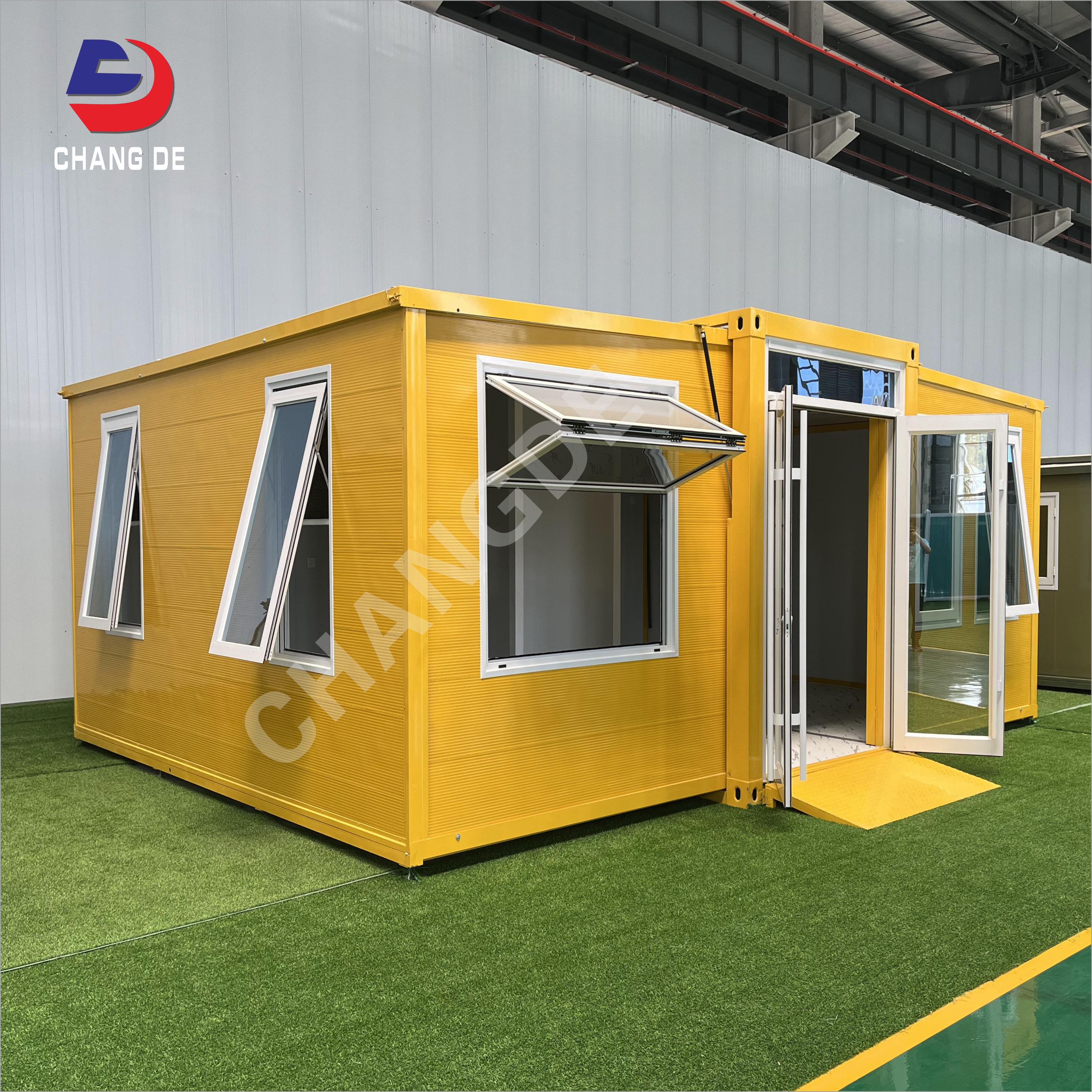 Luxury Villa Solar Power Off-grid Modular 20FT 40FT Expandable Container House Australia Granny Flat 2 3 4 Bedrooms Tiny House