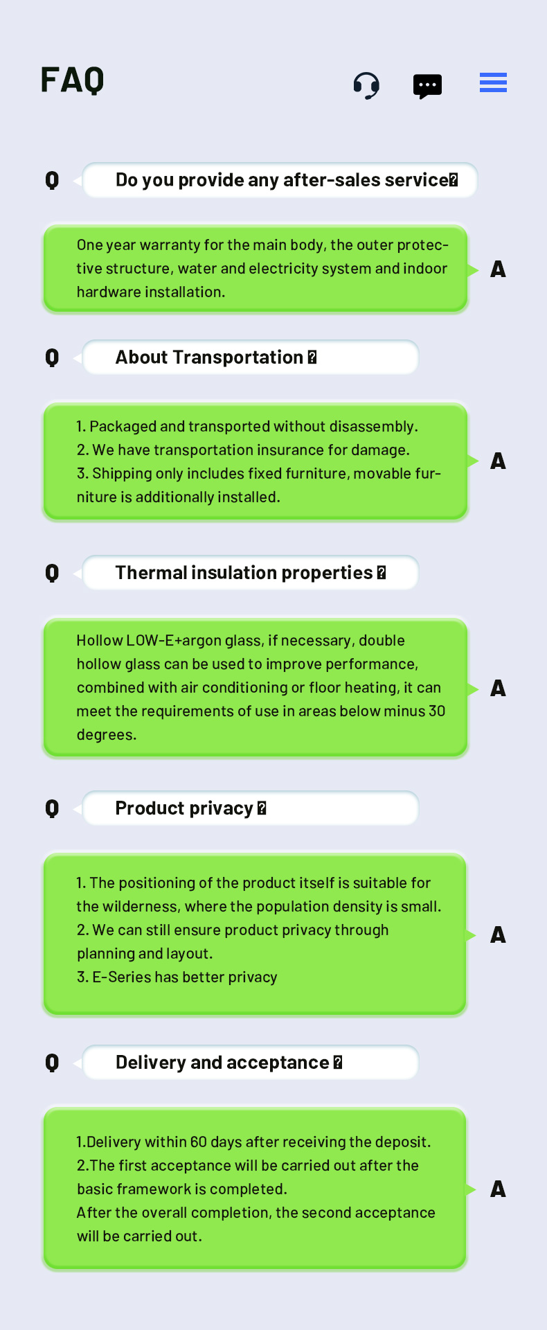 FAQ Visual