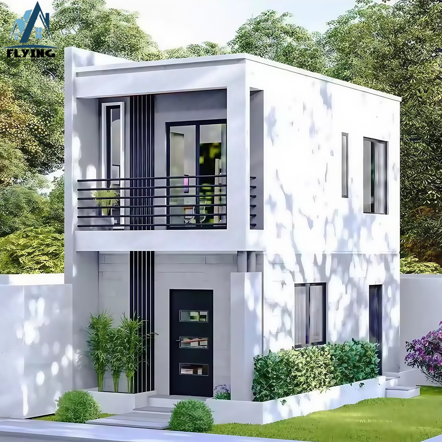 Multi-Story Light-Weight Modular Prefabricated Steel Structure 3-4-5 Room Cottages &amp; Prefab Homes for Villas and Houses
