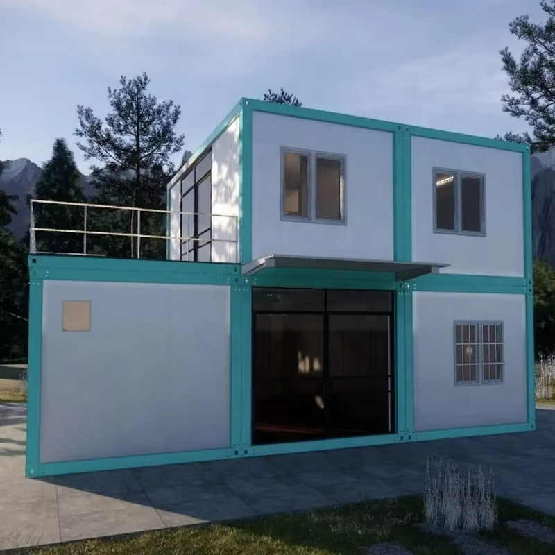 High Quality Modern Prefab Prefab Modular Prefab Beach Flat Pack House Prefab Tiny Flat Pack 20FT Container Homes