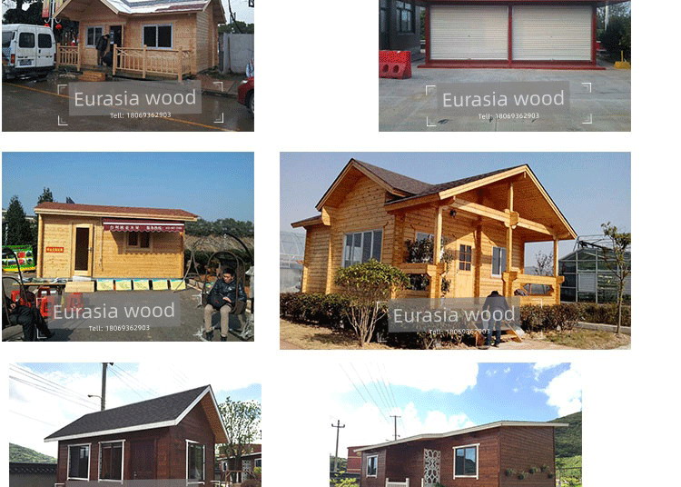 Eco Friendly Log Cabin structure details
